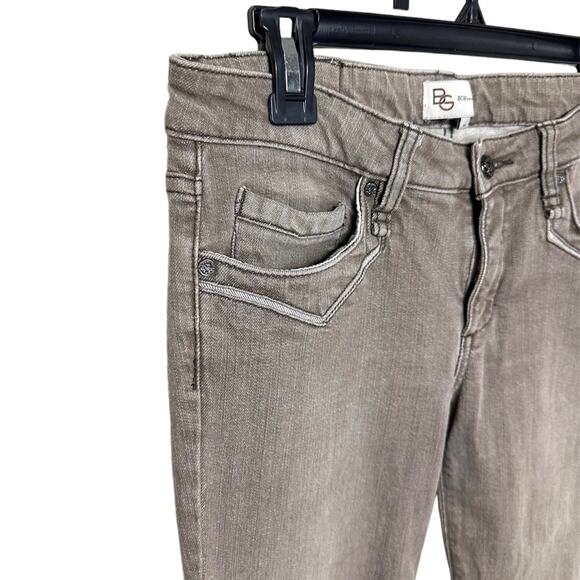 BCBGeneration taupe brown boot cut jeans size 31 5 pocket - Picture 2 of 7
